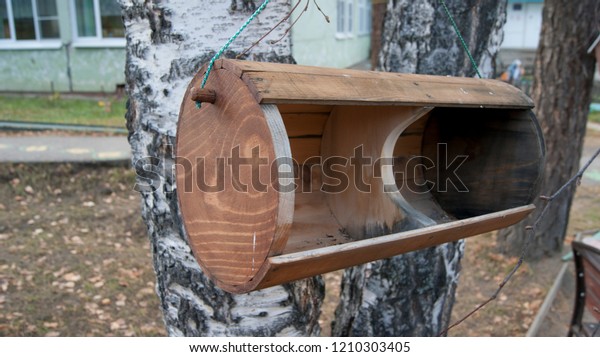 Types Bird Feeders Stock Photo Edit Now 1210303405