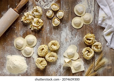 Types Of Handmade Fresh Pasta