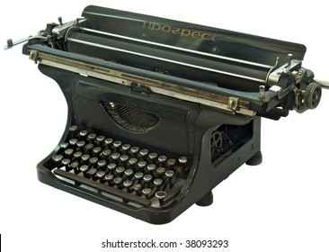 Typewriter. Mechanical Word Processor.