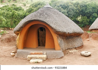 Typical African Tribal Hut