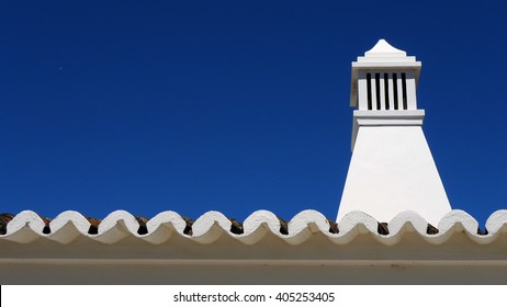 Typical Of The Algarve Chimney, Portugal