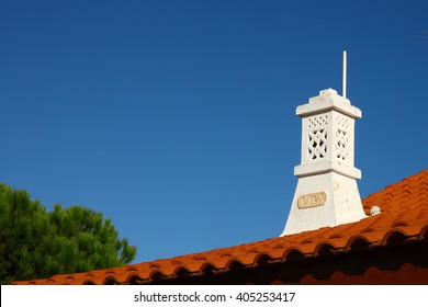 Typical Of The Algarve Chimney, Portugal