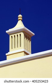 Typical Of The Algarve Chimney, Portugal