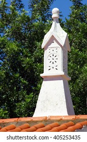 Typical Of The Algarve Chimney, Portugal