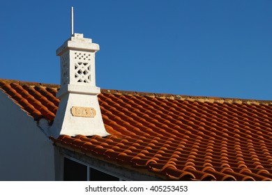 Typical Of The Algarve Chimney, Portugal