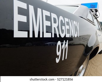 Typical American Police Car 