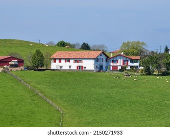 Typical Architectural Details In The French Basque Country