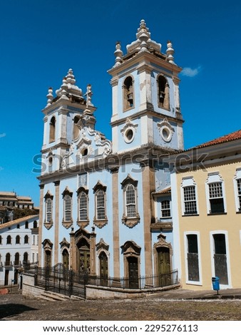 Typical architecture from Pelourinho- Salvador de Bahia - Brazil