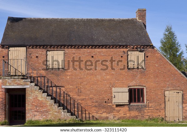 Typical Barn Over English Countryside There Stock Photo Edit Now