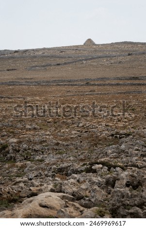 Similar – Image, Stock Photo Typical, barren landscape in southwest Iceland with bare mountains in solitude