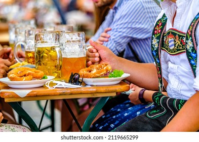 Typical Bavarian Traditional Clothing - Photo