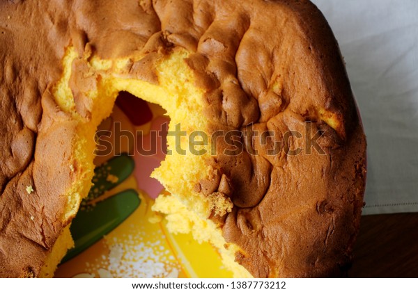 Typical Cake Portugal Pao De Lo Stock Photo Edit Now