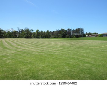 Typical Country Town Rugby League Oval Field In NSW Australia.