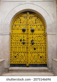 Typical Door On The Souk Tunisia