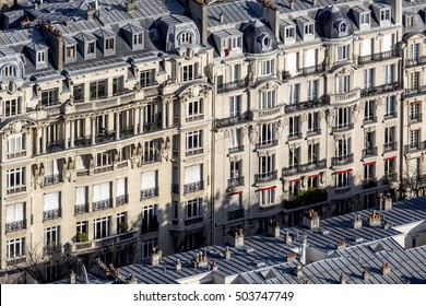 A Typical Haussman Building, Paris