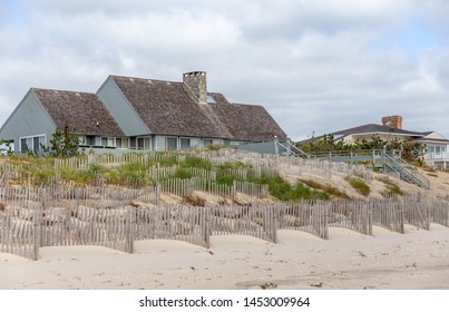 Typical House Architecture Of Long Island Beaches, New York