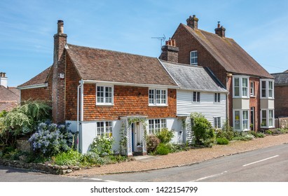 Typical Houses In The Sussex Village Of Winchelsea