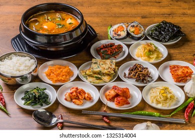 Typical Korean Foods Stock Photo (Edit Now) 1328641436