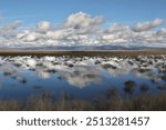 Typical landscape at Tule Lake National Wildlife Refuge, California