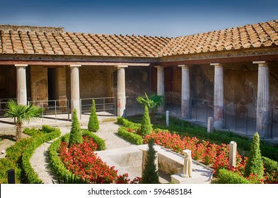 Typical Luxury House In Pompeii