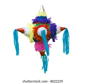 Typical Mexican Pinata Isolated