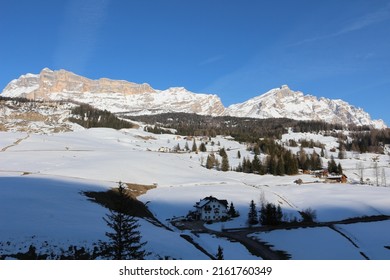 Typical Mountain View In Alta Badia, Italy