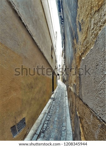 Similar – Image, Stock Photo ) Small Town Old town