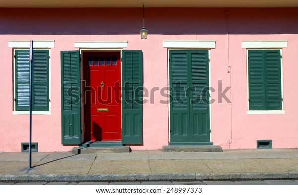 Typical New Orleans French Quarter Style Stock Photo Edit Now