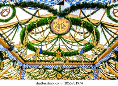 Typical Old Decoration At The Oktoberfest In Munich - Germany