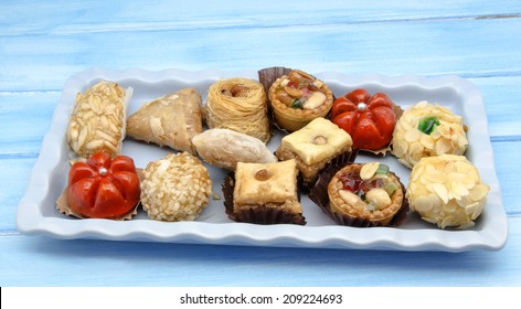 Gateau Oriental Aux Amandes High Res Stock Images Shutterstock