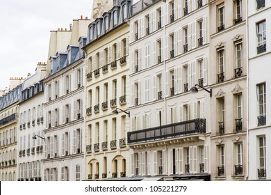 Typical Parisian Architecture, Downtown Paris, France