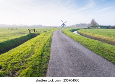 Polder Landscape Netherlands Images Stock Photos Vectors Shutterstock
