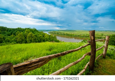 Typical Russian Landscape, Near Polenovo, Oka River