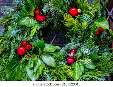 Typical Rustic Flower Wreath - Photo