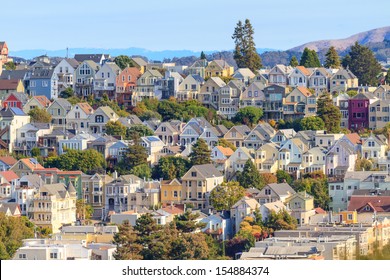 Typical San Francisco Neighborhood, California