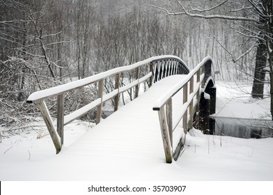 A Typical Scene In New England After A Winter Storm