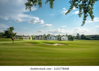 typical southern condo in a golf course - Powered by Shutterstock