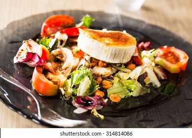 Typical Spanish Goat Cheese Salad.