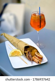 Typical Street Food On The Amalfi Coast