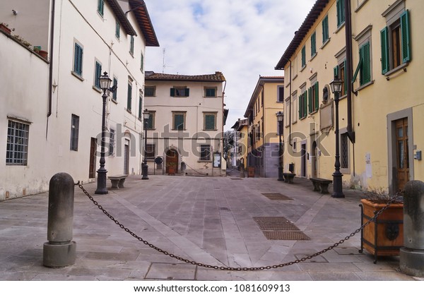 Typical Street Scarperia Tuscany Italy Stock Photo (Edit Now) 1081609913