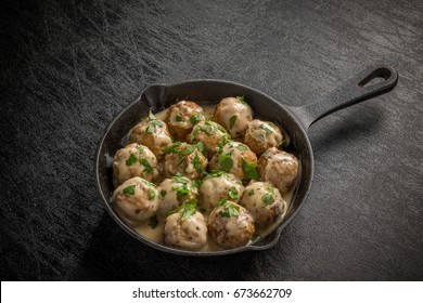 Typical Swedish Style Meatball