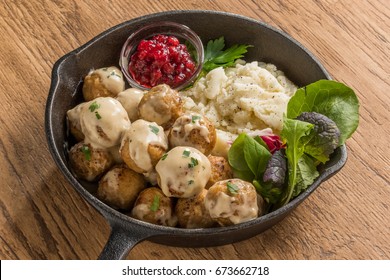 Typical Swedish Style Meatball