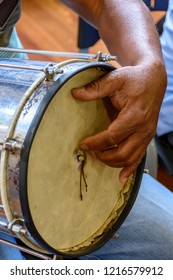 Typically Brazilian Percussion Instrument Called Cuica And Used Mainly In Samba And Carnival