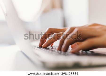typing computer