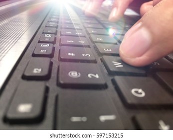 typing keyboard