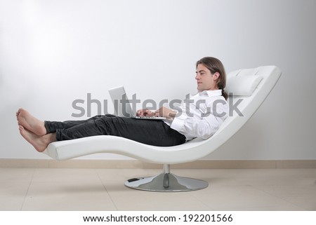 typing relaxed
