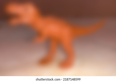 Tyrannosaurus Rex Toy Blur Photo