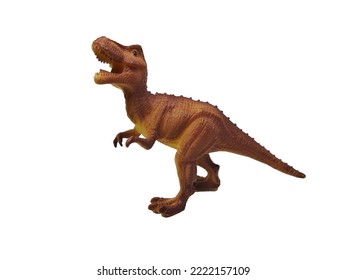 Tyrannosaurus Rex
Or Trex Toy In Isolated White Background 