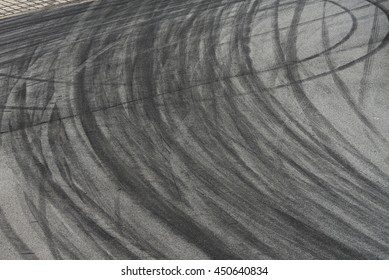 tire burnout marks clipart