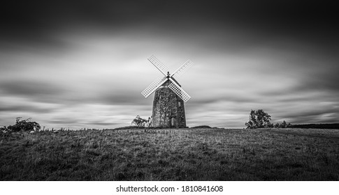 Tysoe Windmill In Black & White